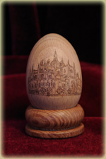 Huevo de Madera Catedral de Segovia 