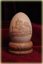 Huevo de Madera Alcazar de Segovia